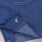 Baby Girl Willove Flutter Sleeve Dungaree-Blue Denim