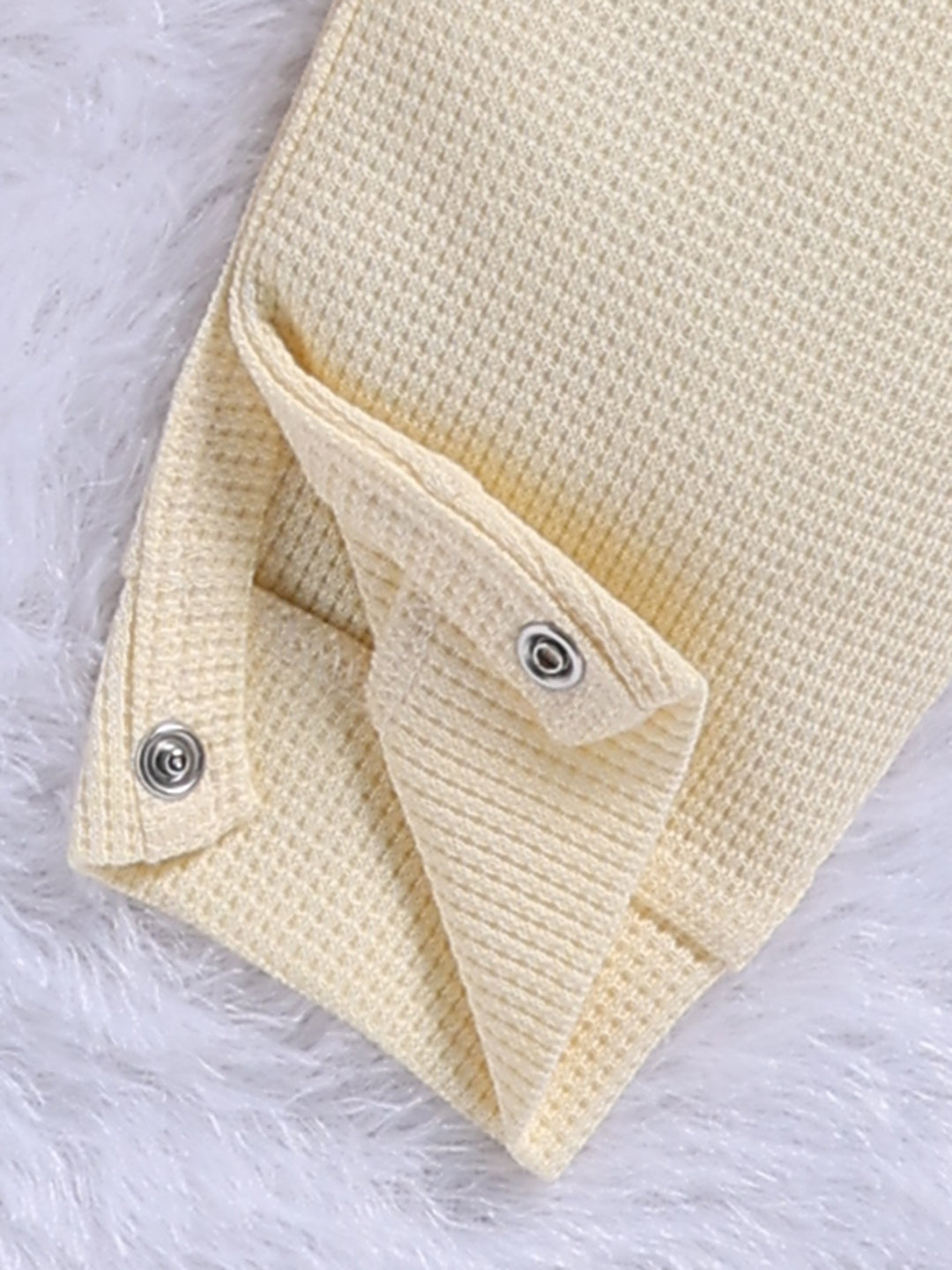 Dungaree - Baby Blue Bunny Waffle