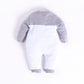 Cute cat prinetd full sleeves Rompe for Baby Boy-MAUVE