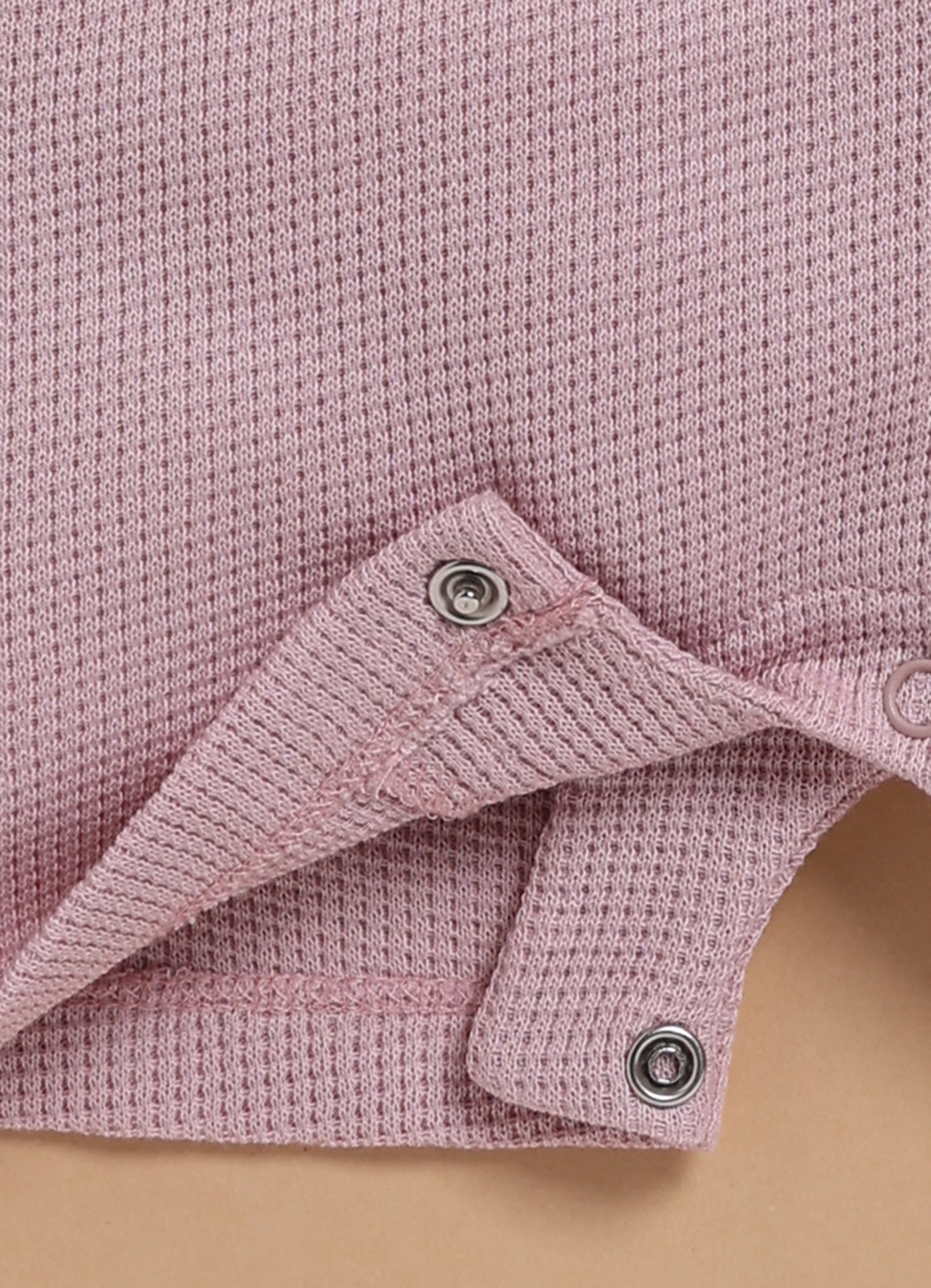 Half Sleeve Dungaree for Girls - Mauve Butterfly Pocket