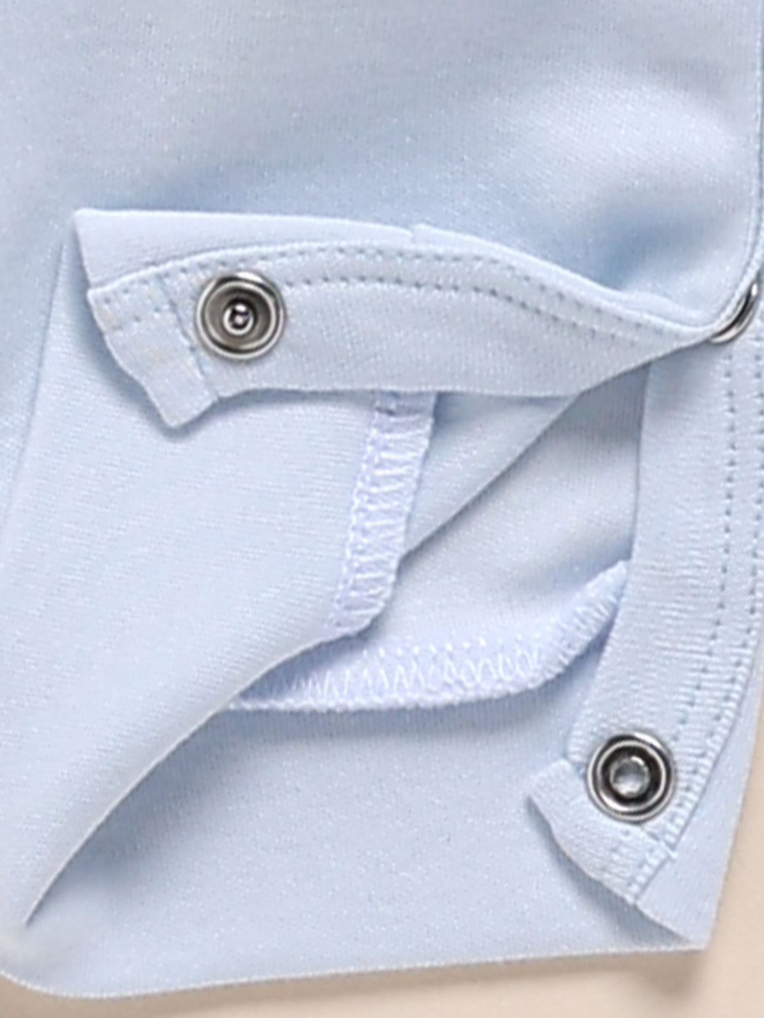 Full Sleeve Romper for Boys – Baby Blue Bunny Collared