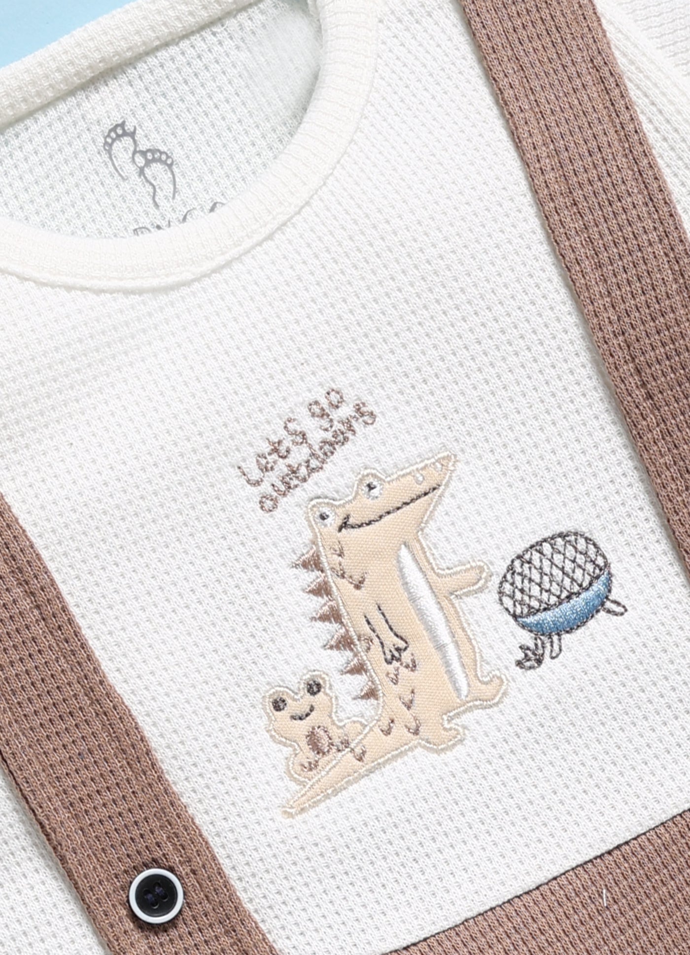 Full Sleeve Romper for Boys – Brown Fun Outdoors