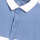 Baby Boy Full Sleeve Designer Romper-Blue