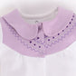 Half Sleeves Romper/Sleepsuit for Baby Girls 100% Pure Cotton-PURPLE