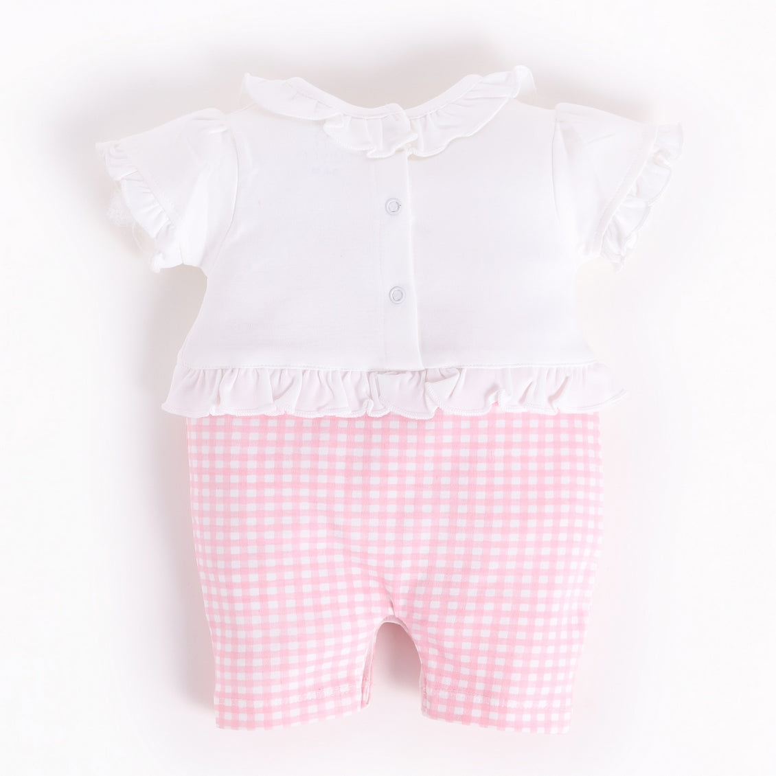 Half Sleeves Romper/Sleepsuit for Baby Girls 100% Pure Cotton-PINK
