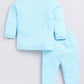 Baby Girl Printed Full Sleeve Night Suit-BLUE