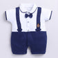 Half Sleeves Round neck Romper/Summer clothes/Creeper/new born/infent wear/ for Baby Boys 100% Pure Cotton-NAVY