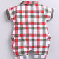 Half Sleeves Romper for Baby Boys 100% Pure Cotton-OLIVE