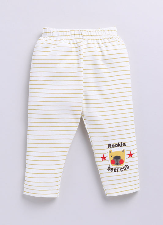 BABY GO unisex-baby Cotton Pyjamas BEIGE