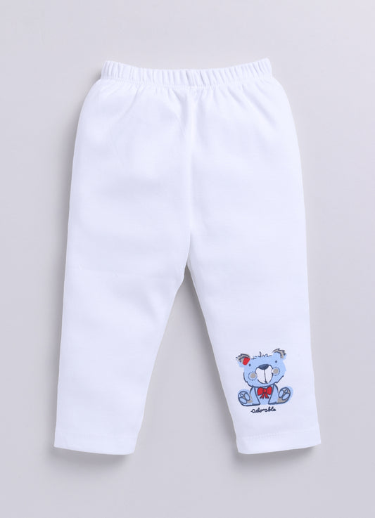 BABY GO unisex-baby Cotton Pyjamas WHITE