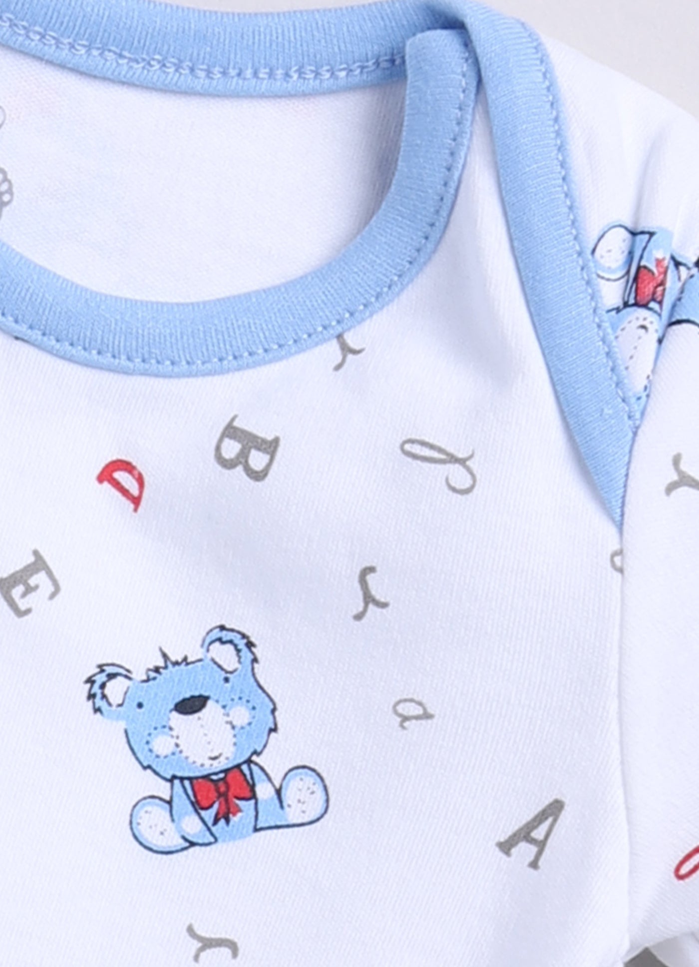 BABY GO Full Sleeve Romper For Baby Boy & Girls-WHITE
