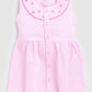 Sleeveless Baby Girl Frock/Dress with Pant-Pink