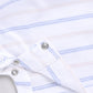 Striped Bear printed Baby Boy Romper-Royal White