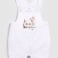 Little Day Dreamer Baby Boy Dungaree-Beige