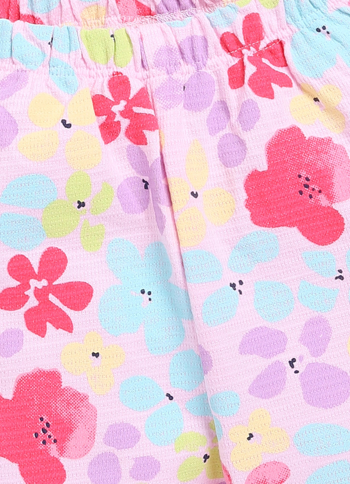 Baby Girl T shirt and Short set-Pink