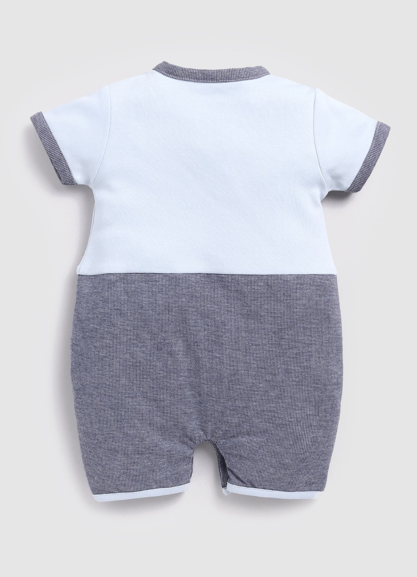 Designer Boss Baby Boy Romper-White