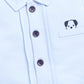 Baby Boy T shirt with Short set-Sky Blue