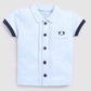 Baby Boy T shirt with Short set-Sky Blue