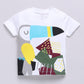 T-shirt and Shorts Set for Baby Boys 100% pure cotton-MAROON