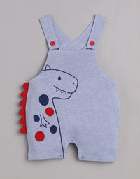 100% Pure Cotton Dungaree for Baby Boys-SKY
