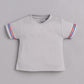 100% Pure Cotton Dungaree for Baby Boys-BEIGE