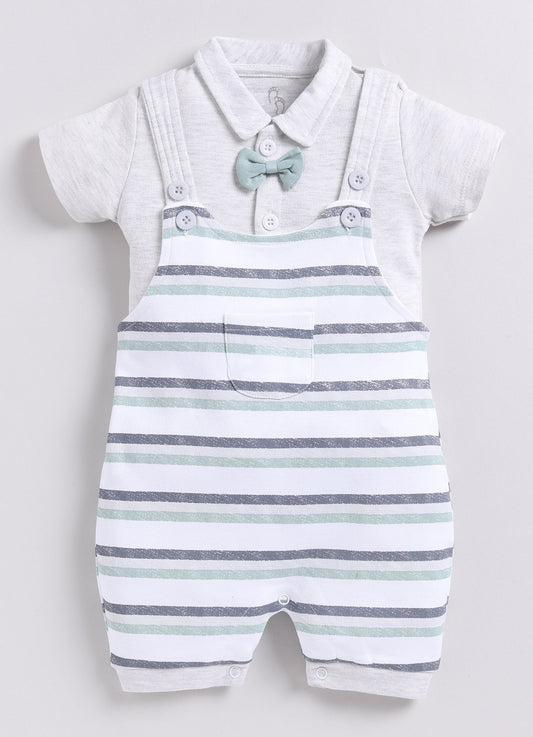 BabyGo Baby Boy Dungaree-Pista