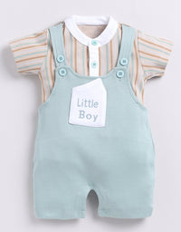 Designer Baby Boys Dungaree-Lightgreen
