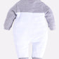 Cute cat prinetd full sleeves Rompe for Baby Boy-MAUVE