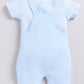 Solid Sky Blue Baby Girl Dungaree