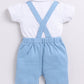 Baby Boy Comfy Dungaree-Pista