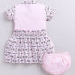 Baby Girl cute summer frock-Pink