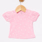 Cute Kitty Frock for baby girl-PINK