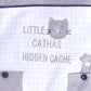 Cute cat prinetd full sleeves Rompe for Baby Boy-MAUVE