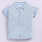 Designer Boss Baby Boy Dungaree-Sky Blue