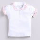 Girl's cute dungaree-Peach