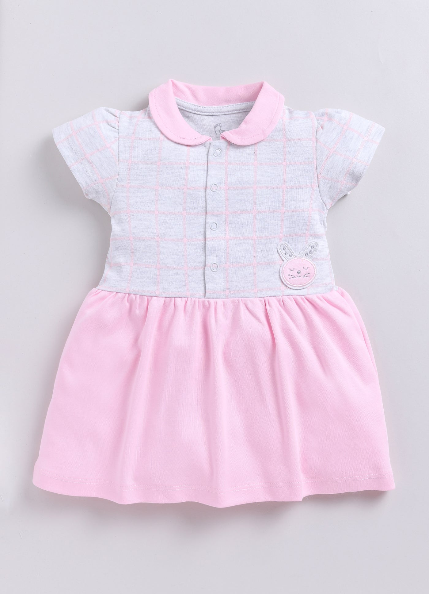 Baby Girl Comfy summer baby frock-Pink