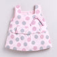 Baby Girl Printed Sleeveless Top & Short Set-Peach
