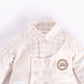 Full sleeves romper for Baby Boy-BEIGE MEL