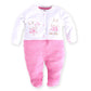 Cute rabbit printed Romper for Baby Girl-PINK