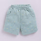 Baby Boy Designer Half T Shirt & Shorts Set-Green