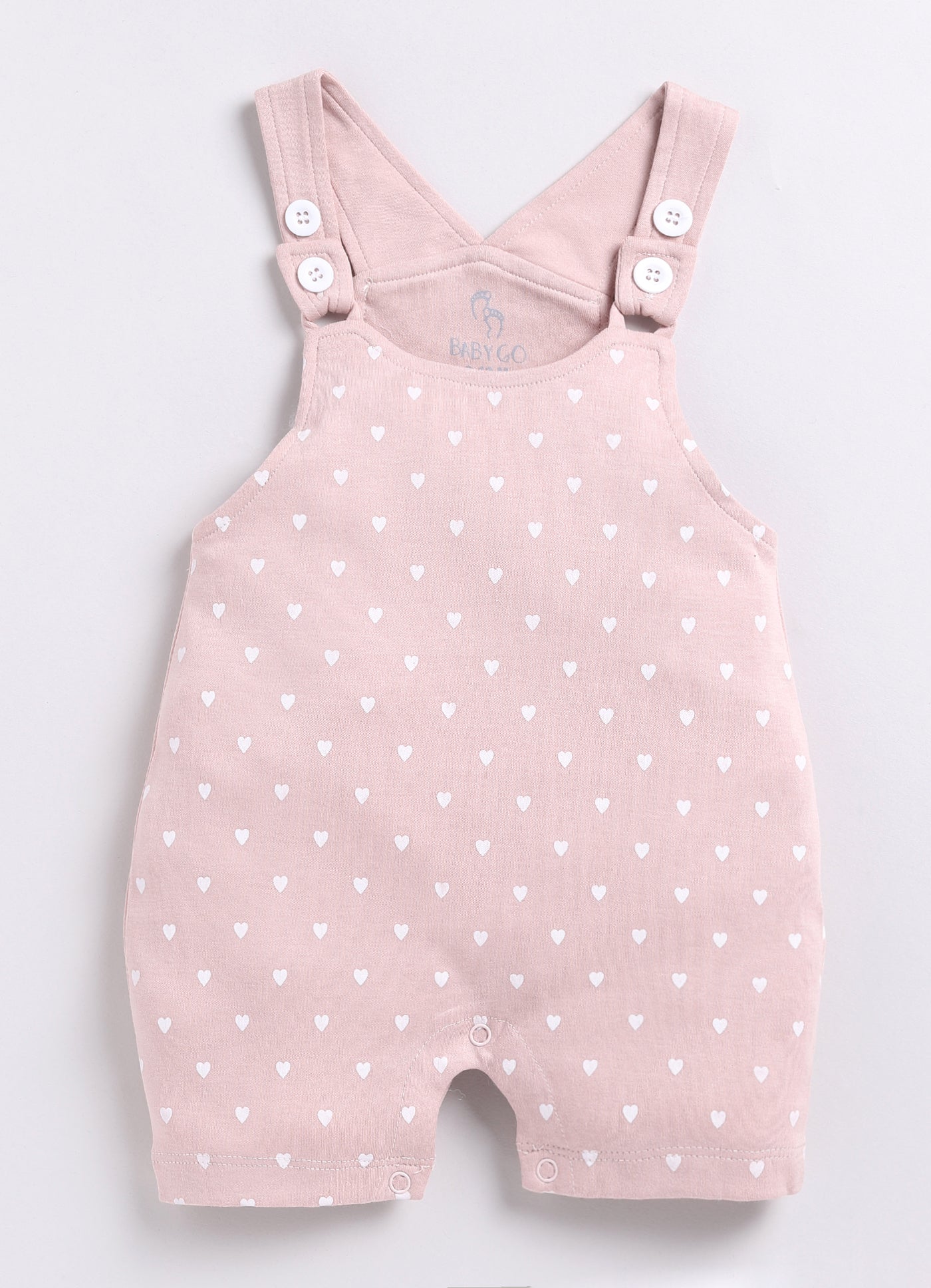 Girl's cute dungaree-Beige