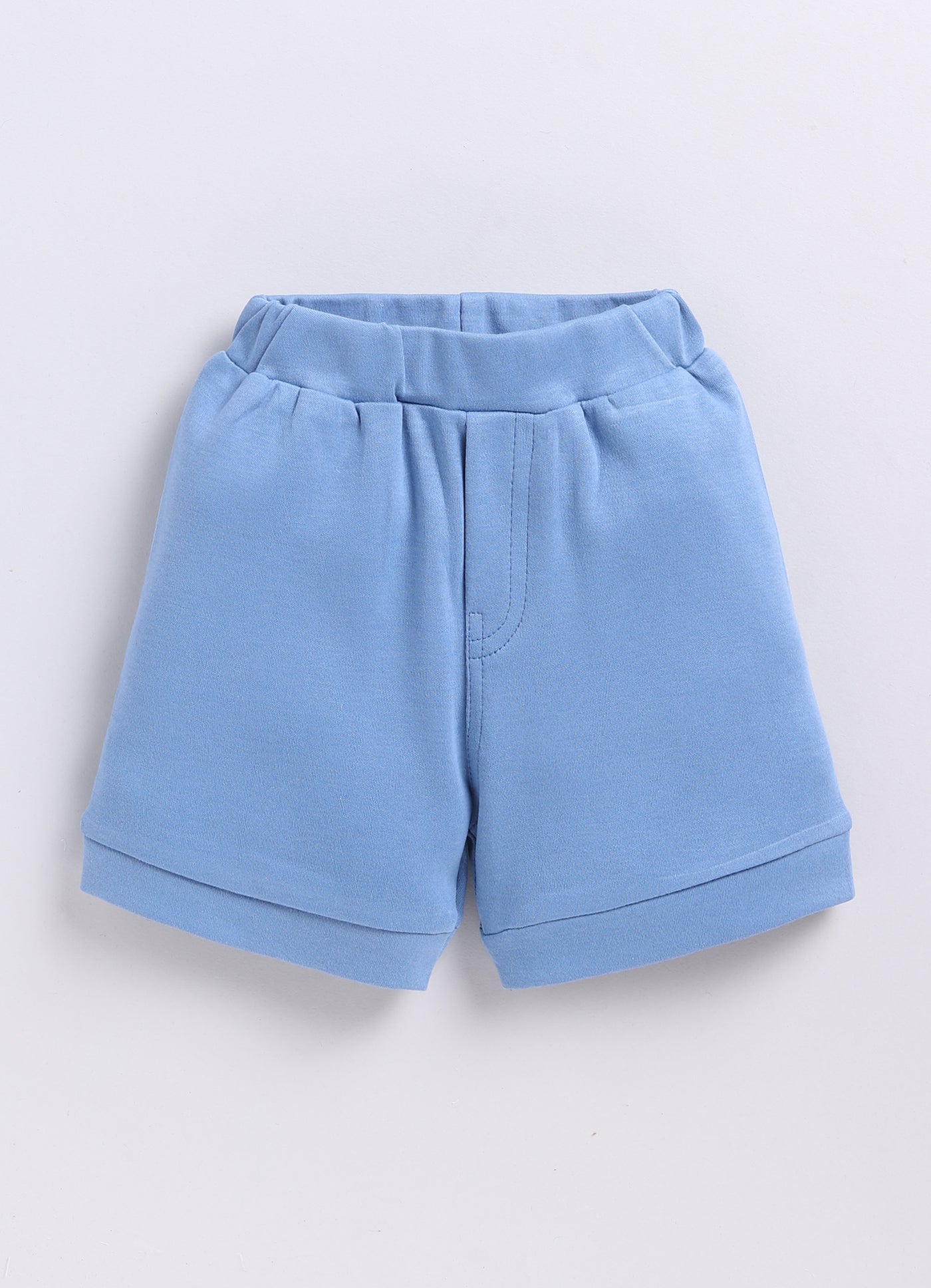 Baby Boy Dino Half T Shit & Shorts-Sky Blue