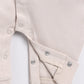 Formal Waistcoat Baby Boy Romper-Beige