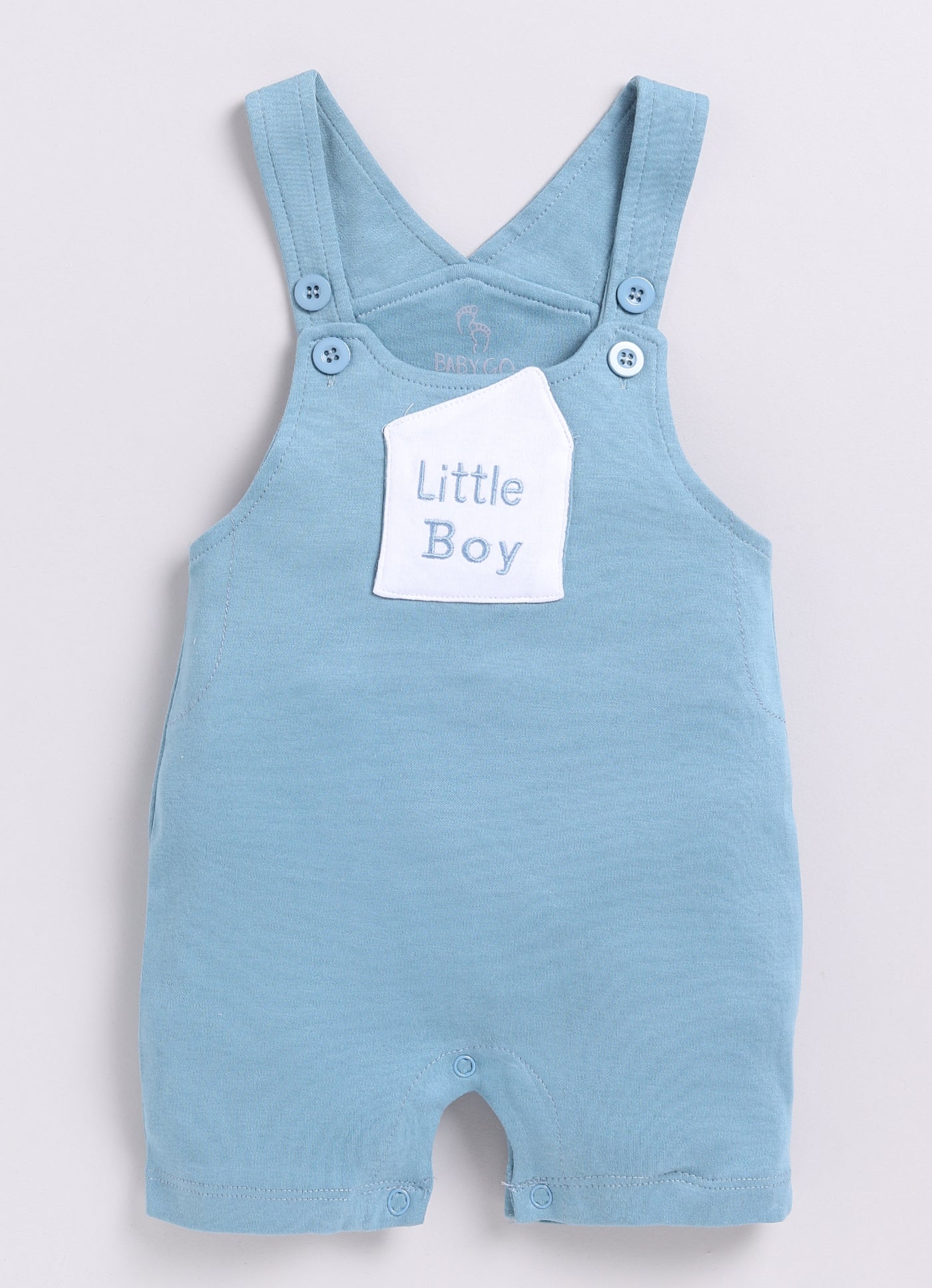 Designer Baby Boys Dungaree-Skyblue