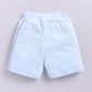 Casual Baby Boy Half T Shirt & Shorts Set-Sky Blue