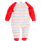 Full sleeve footed Romper For Baby Boy-RED
