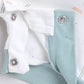 Printed Half Sleeve Baby Boy Romper-White