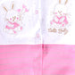 Cute rabbit printed Romper for Baby Girl-PINK