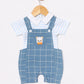 Dungree for baby boy-SKY