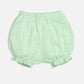 Casual Top and Short Bloomer for Baby Girls-GREEN